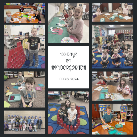 100 days of kindergarten 