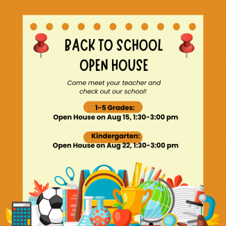 Back to school open house
