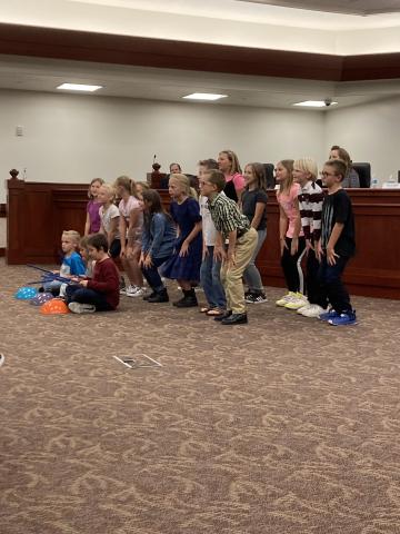 Apple Valley Students Present at Nebo School Board Meeting