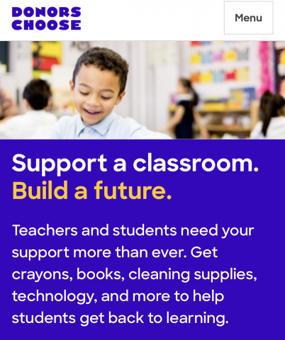 tState Board of Education, DonorsChoose Launch $12 Million Effort for Educators