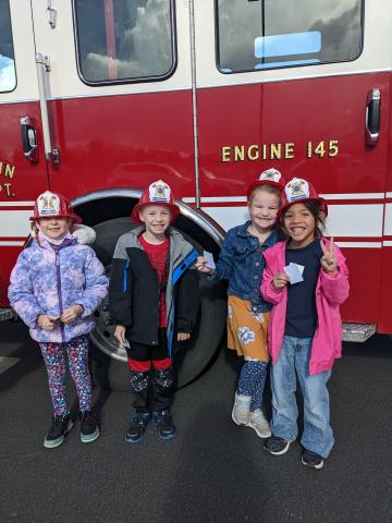 A visit from the Fire Dept