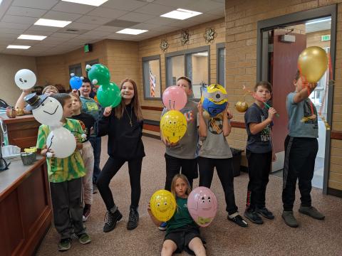 5th grade balloon parade