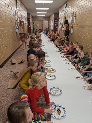 2nd Grade Thanksgiving Feast