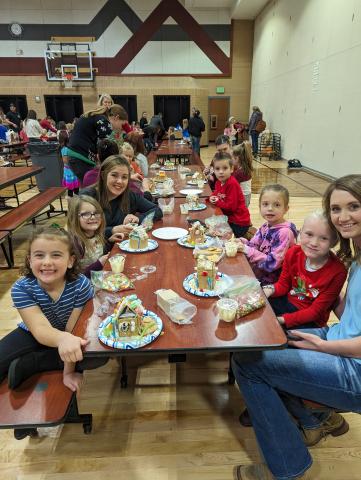 First Grade Gingerbread houses