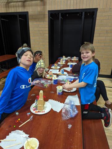 Second grade Gingerbread Houses