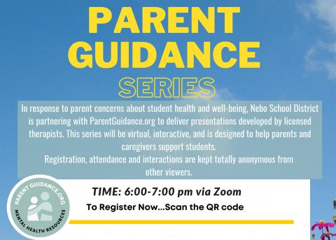 Nebo Parent Guidance Series -- Mental Health Awareness Opportunity