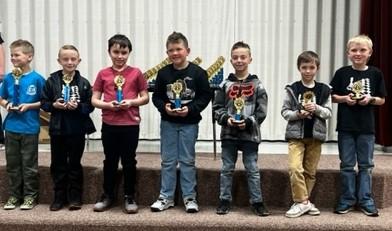 Second grade chess winners