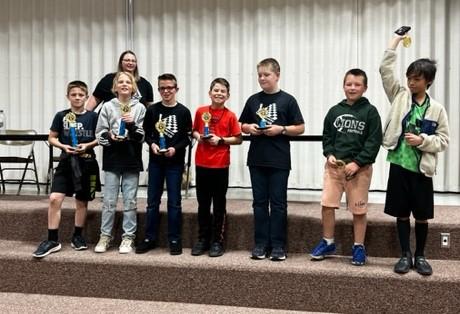 Fifth grade chess winners