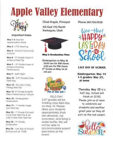 may newsletter