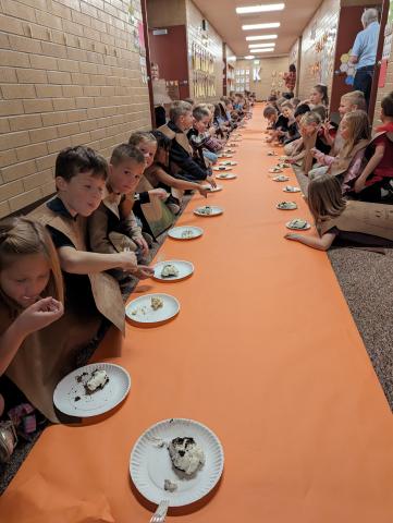 2nd Grade Thanksgiving Feast