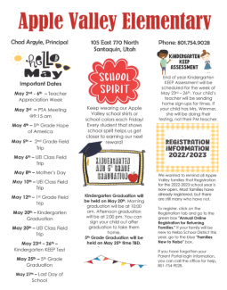 May Newsletter!!