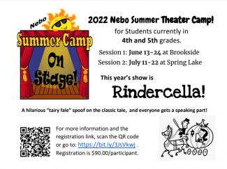 Nebo Summer Theatre Camp!